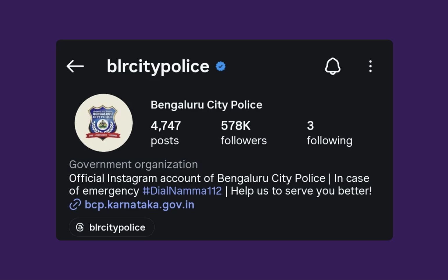 blrcitypolice cover