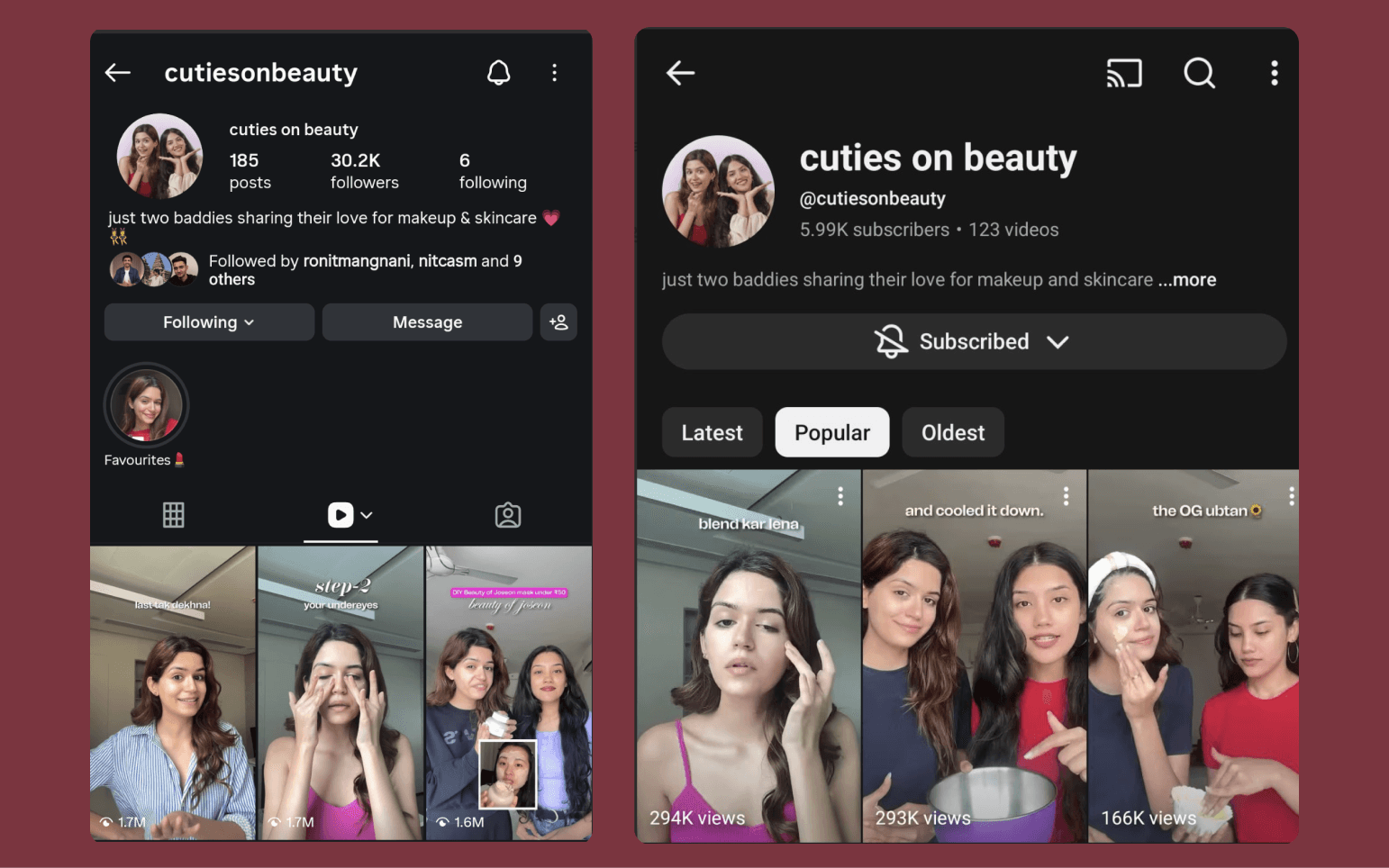 Cuties on Beauty cover