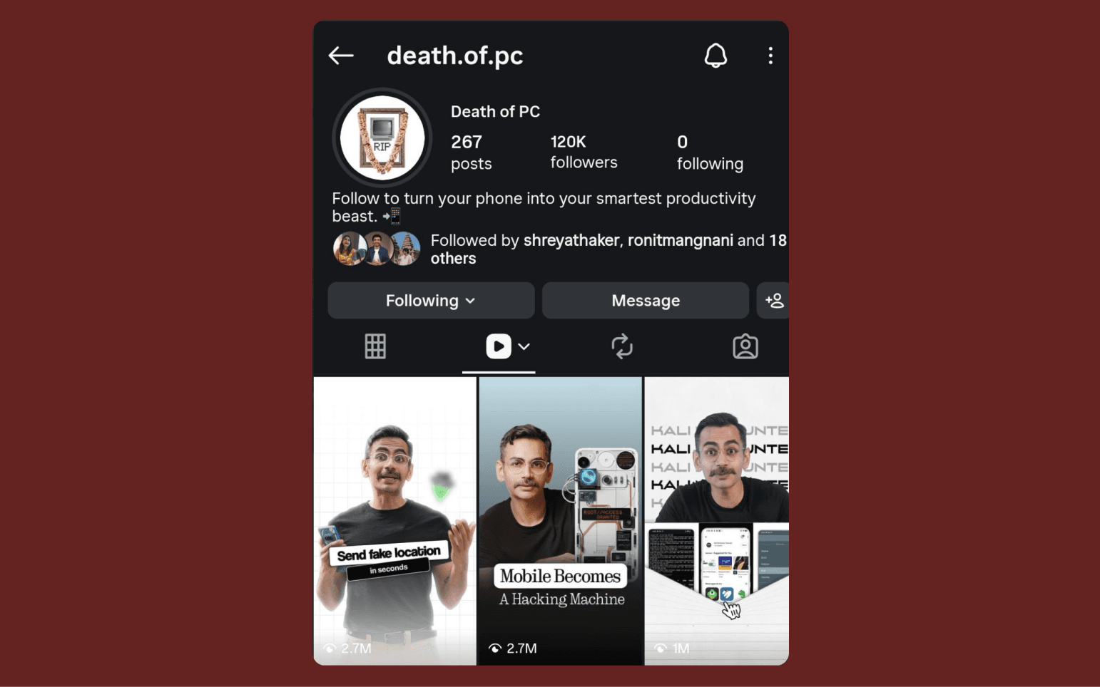 Death of PC cover