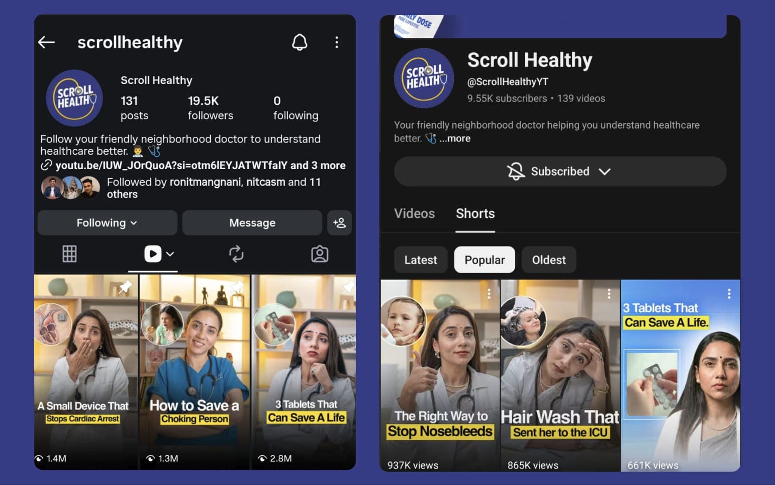 Scroll Healthy cover
