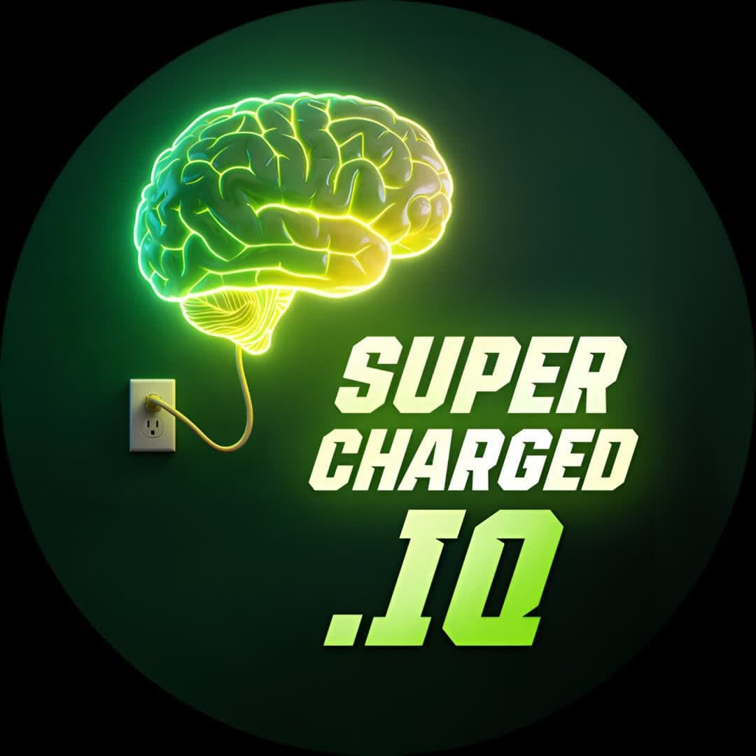 Supercharged — 3 IPs logo